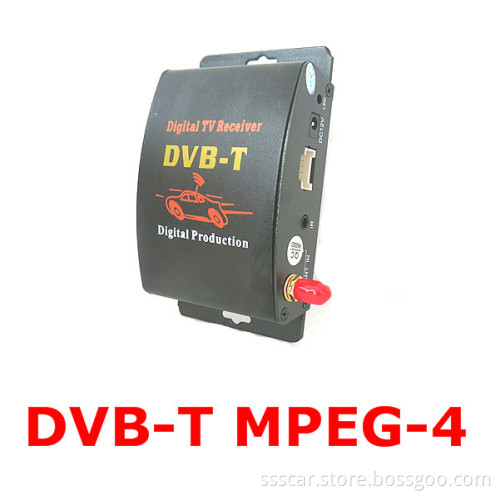 MPEG-4 DVB-T for Car Digital TV Tuner Receiver